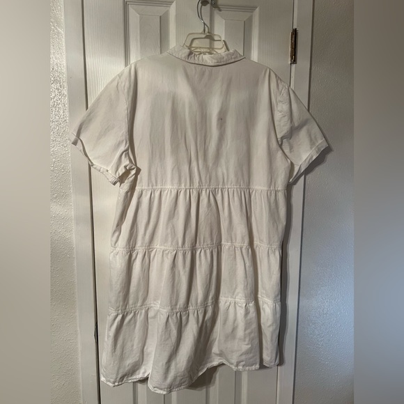 White jean dress - Picture 4 of 5